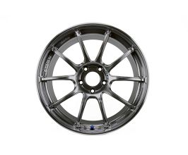 Yokohama Wheel RZII 18x9.0 +50 5-112 Racing Hyper Black Wheel for Universal All