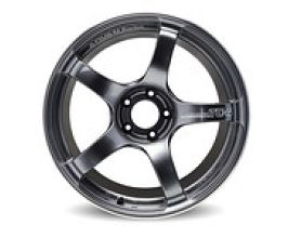 Yokohama Wheel TC4 18x8.5 +31 5-114 Racing Black Gunmetallic & Ring Wheel for Universal All