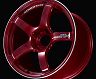 Yokohama Wheel TC4 18x8.5 +45 5-112 Candy Racing Red Wheel & Ring for Universal 