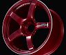 Yokohama Wheel TC4 17x7.5 +35 4-98 Racing Candy Red & Ring Wheel for Universal 